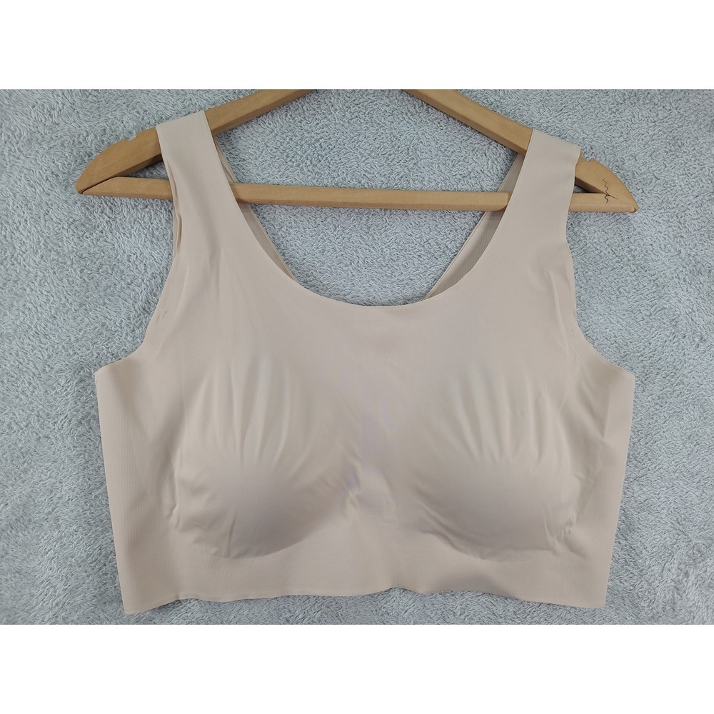 Bali Comfort Revolution Easylite Seamless Bralette Nude Beige DF3491 Size 3XL